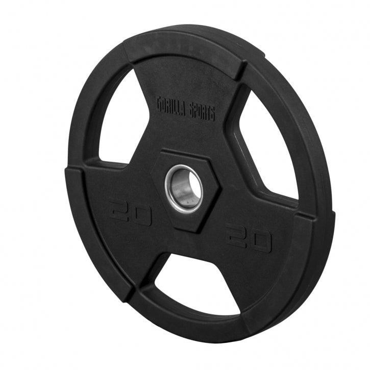 Discuri de halteră din plastic Gripper Olympia PRO 1,25 - 25 kg