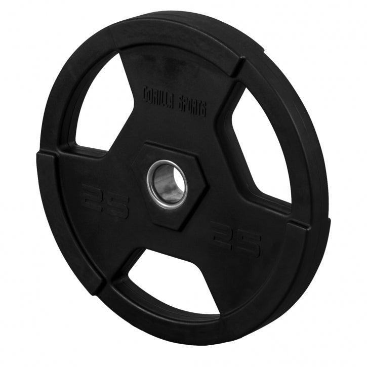Discuri de halteră din plastic Gripper Olympia PRO 1,25 - 25 kg