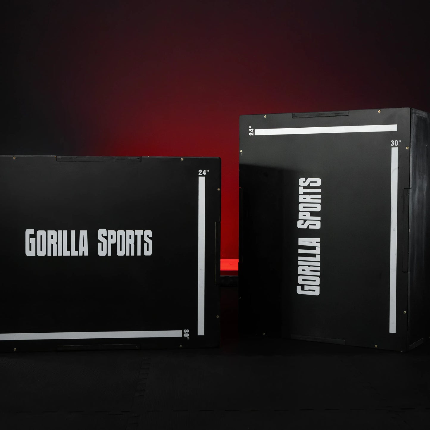Plyo Box din lemn negru 61 x 51 x 76 cm