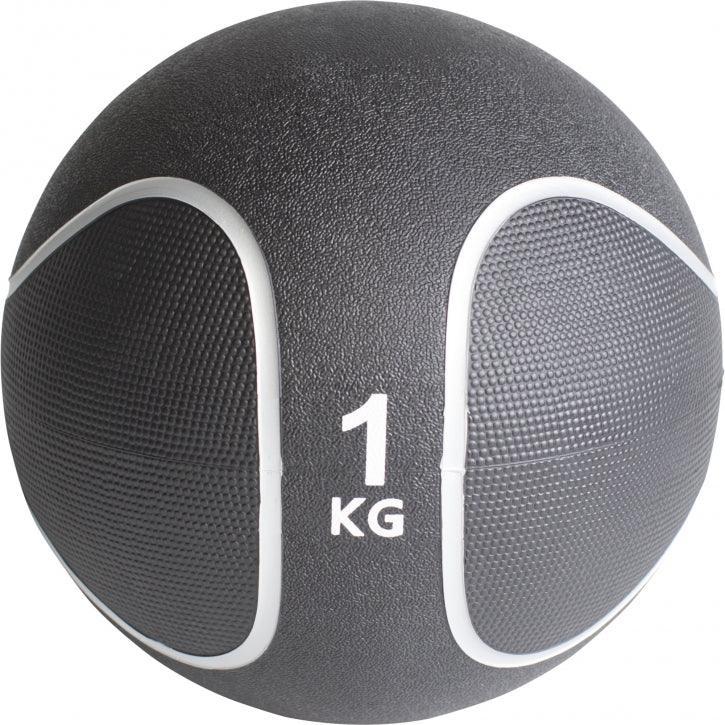 Minge medicinală din cauciuc negru/argintiu 1 - 10 kg