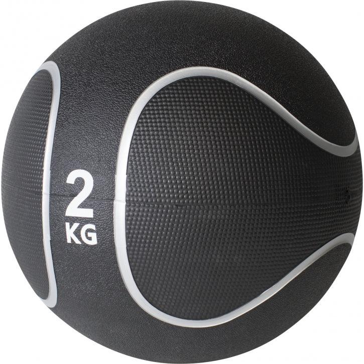 Minge medicinală din cauciuc negru/argintiu 1 - 10 kg