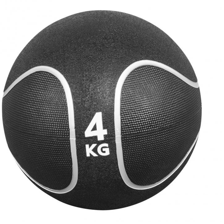 Minge medicinală din cauciuc negru/argintiu 1 - 10 kg