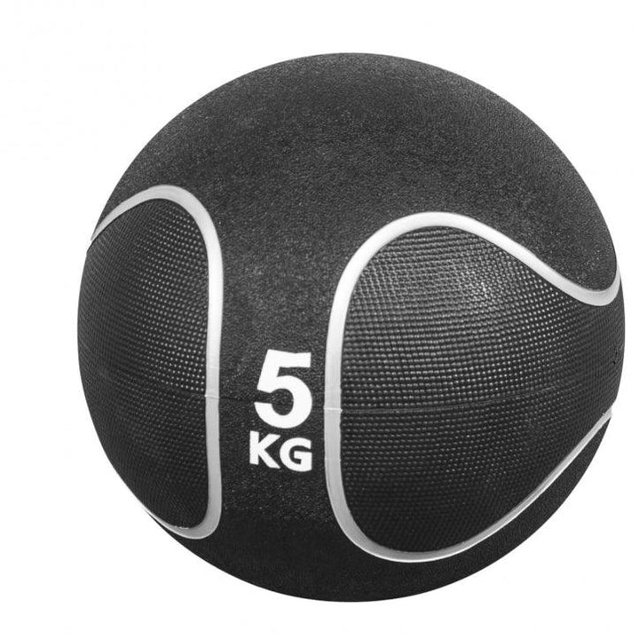 Minge medicinală din cauciuc negru/argintiu 1 - 10 kg