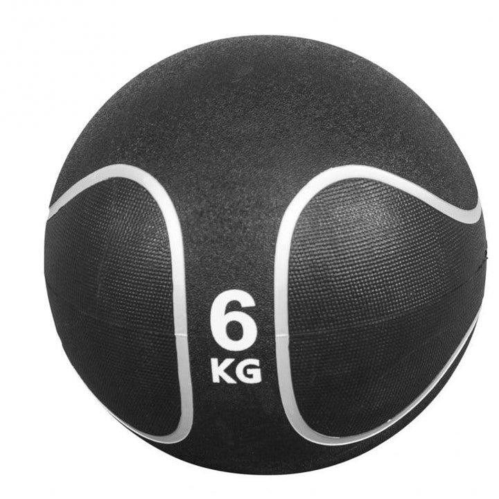 Minge medicinală din cauciuc negru/argintiu 1 - 10 kg