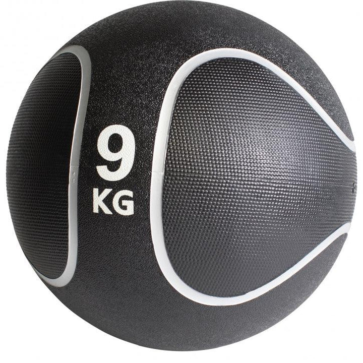 Minge medicinală din cauciuc negru/argintiu 1 - 10 kg