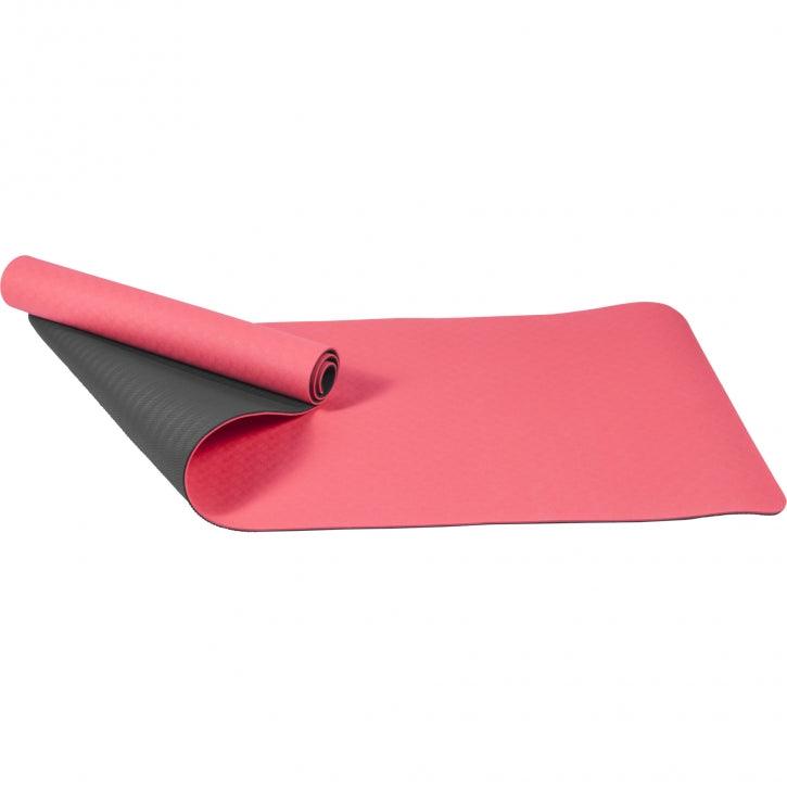 Saltea de yoga cu partea inferioară antiderapantă, lățime 60 cm și grosime 0,6 cm