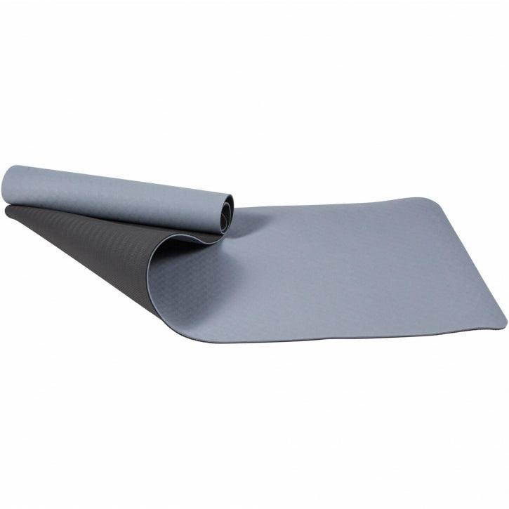Saltea de yoga cu partea inferioară antiderapantă, lățime 60 cm și grosime 0,6 cm