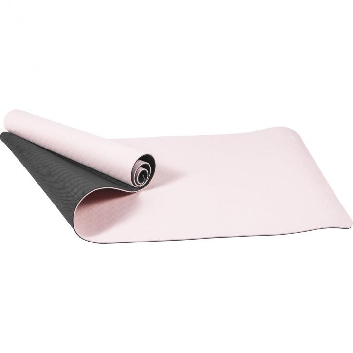 Saltea de yoga cu partea inferioară antiderapantă, lățime 60 cm și grosime 0,6 cm