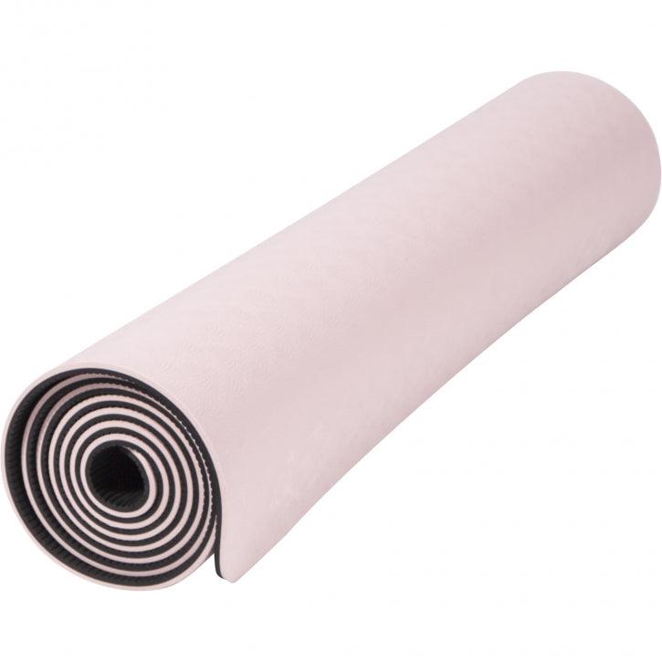 Saltea de yoga cu partea inferioară antiderapantă, lățime 60 cm și grosime 0,6 cm