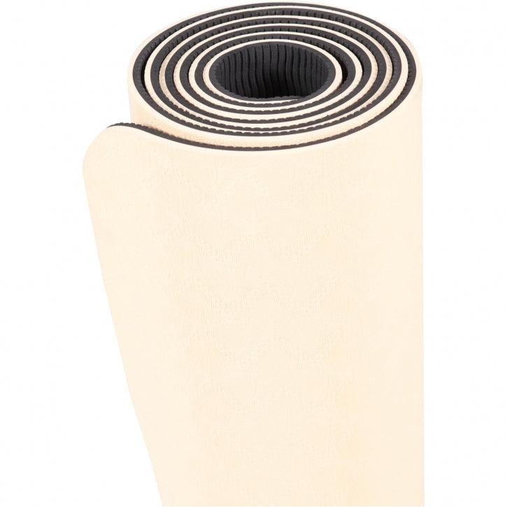 Saltea de yoga cu partea inferioară antiderapantă, lățime 60 cm și grosime 0,6 cm