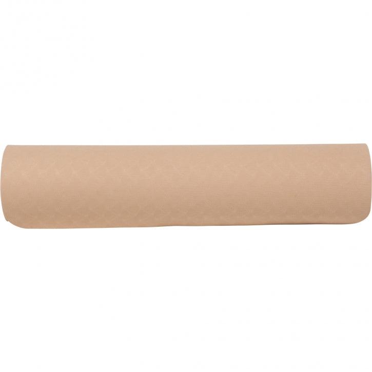 Saltea de yoga cu partea inferioară antiderapantă, lățime 60 cm și grosime 0,6 cm