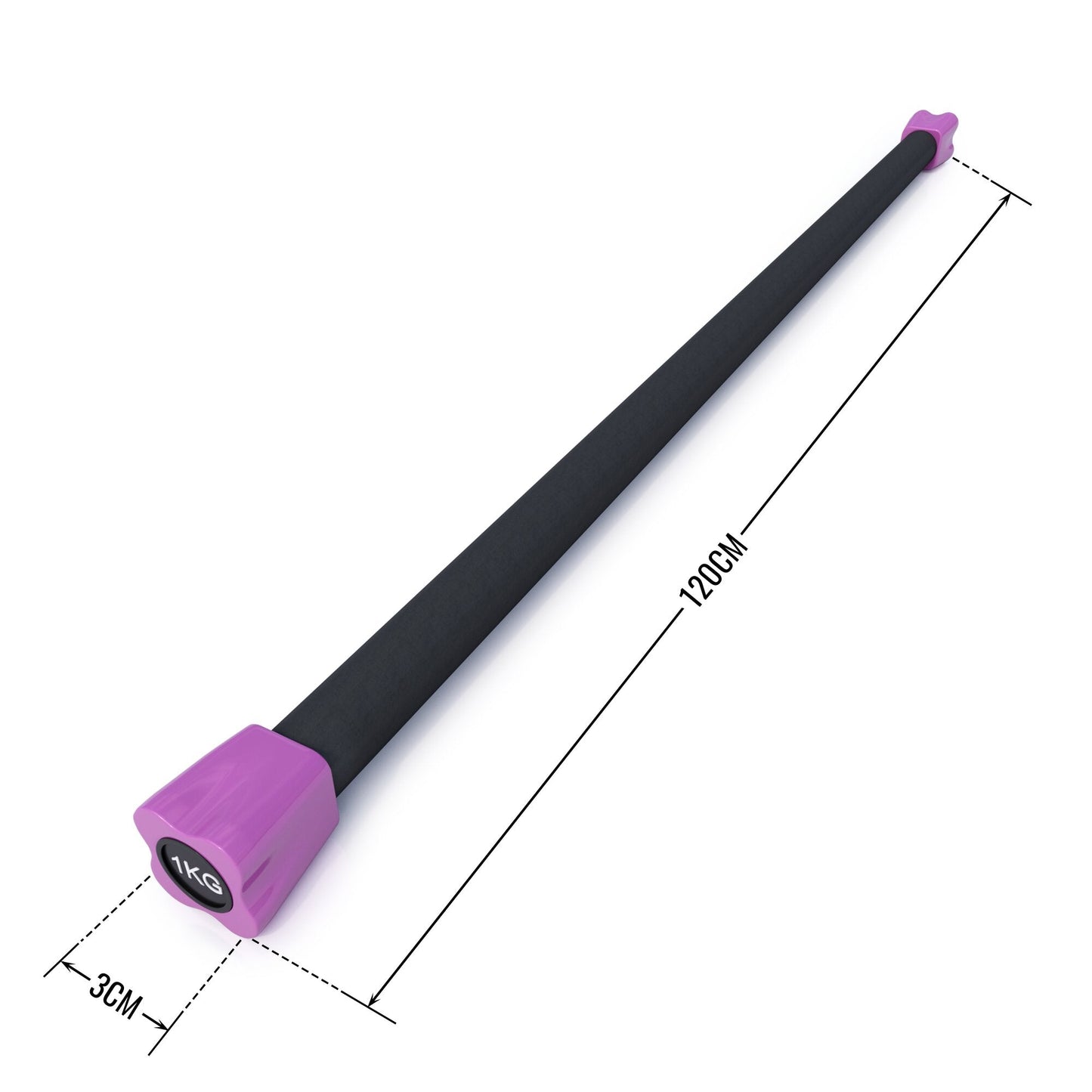 Bară de haltere Aerobic 1 - 10 kg