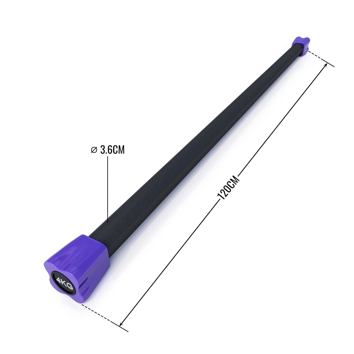 Bară de haltere Aerobic 1 - 10 kg