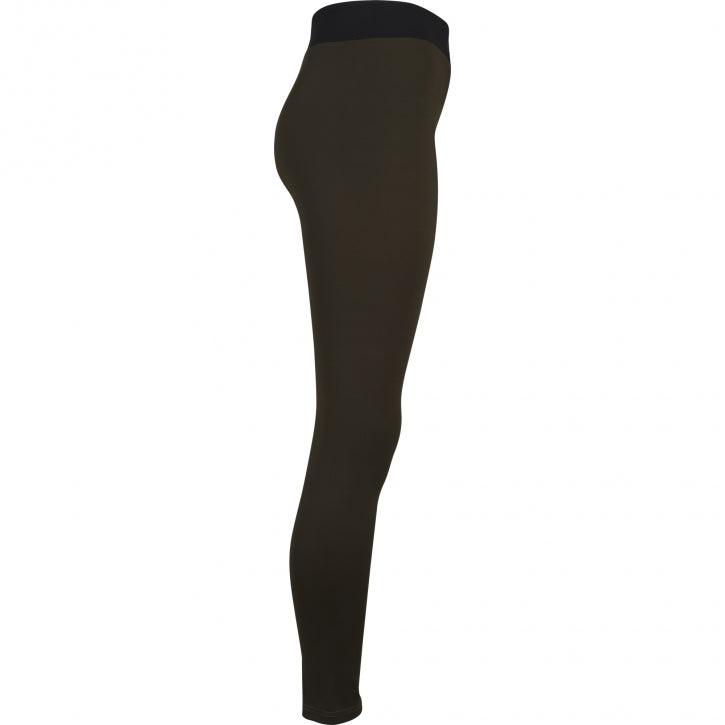 Colanți sport în negru/roz și negru/măslin