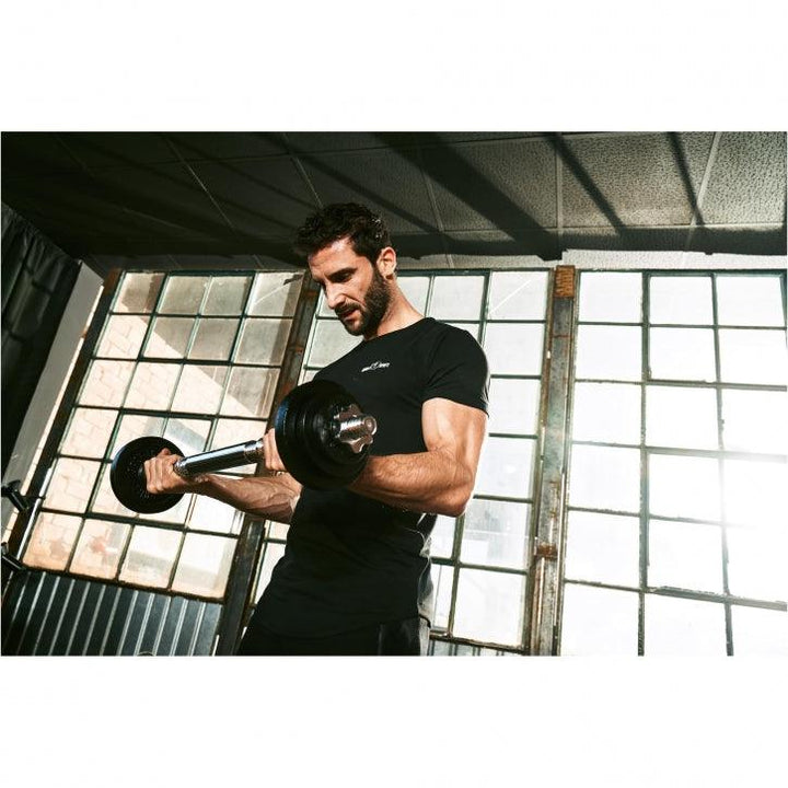 Set gantere fonta 22 kg reglabil 2 in 1 - Gorilla Sports Ro