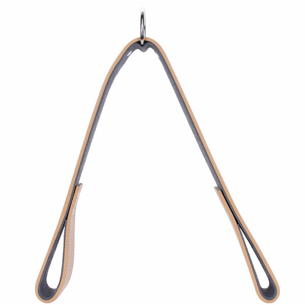 Crunch Strap din piele maro - Gorilla Sports Ro