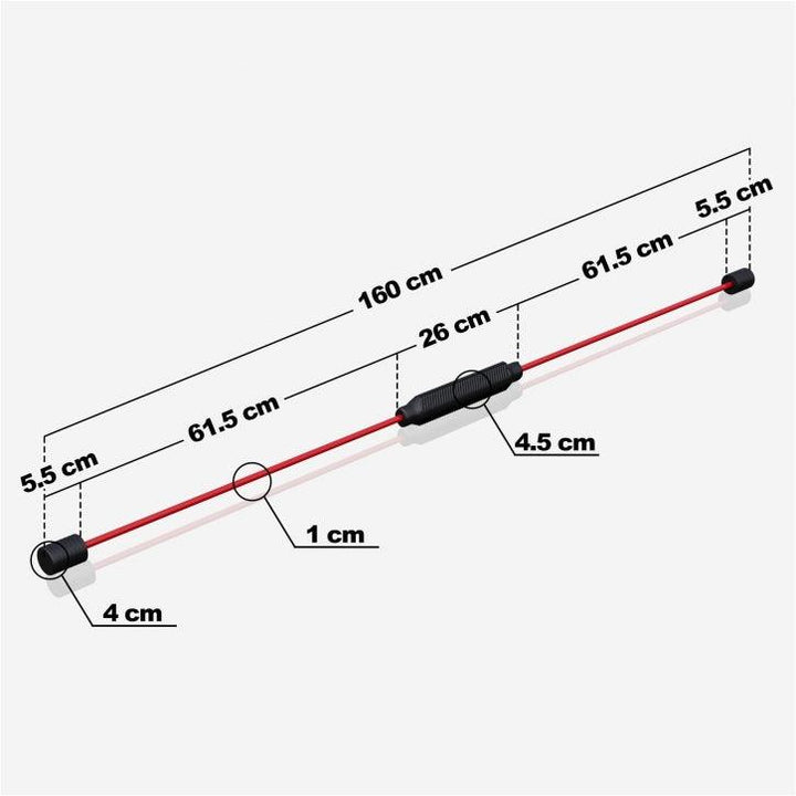 Bară flexibilă de balansare 160 cm