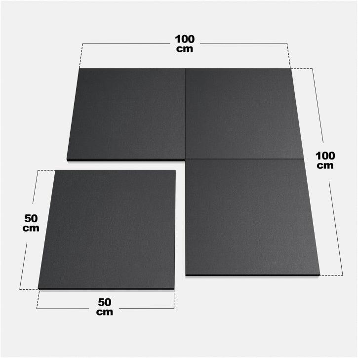 Covor de protecție din cauciuc 50x50/100x100 cm cu grosimea de 2 cm