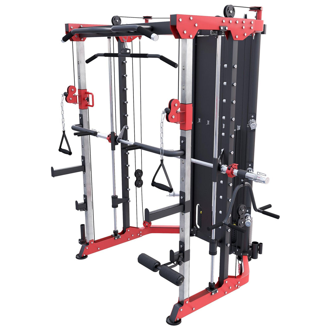 Aparat multifunctional Power Rack cu greutati - Gorilla Sports Ro