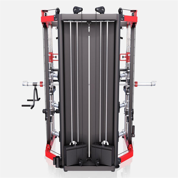 Aparat multifunctional Power Rack cu greutati - Gorilla Sports Ro