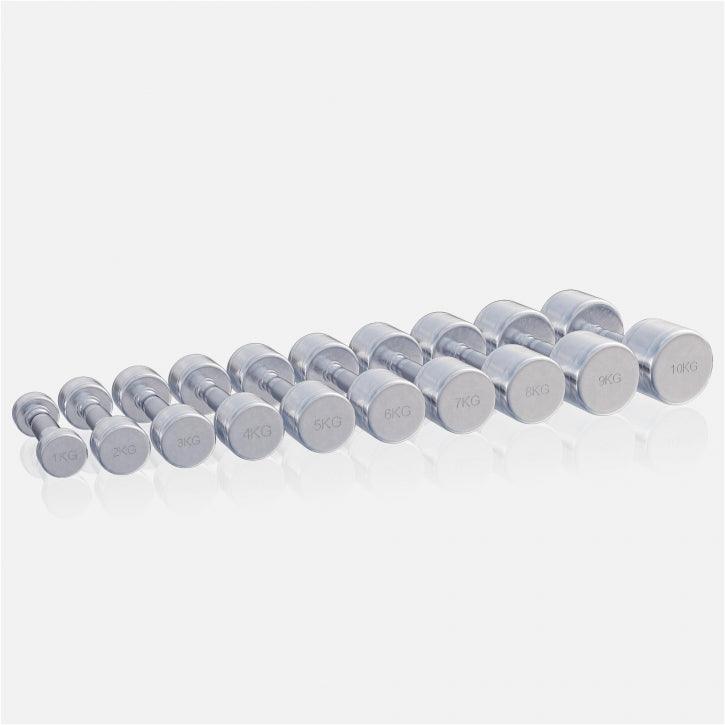 Halteră cromată 1 - 20 kg