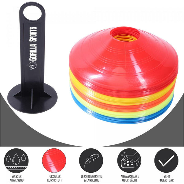 Set 50 discuri de marcare - Gorilla Sports Ro