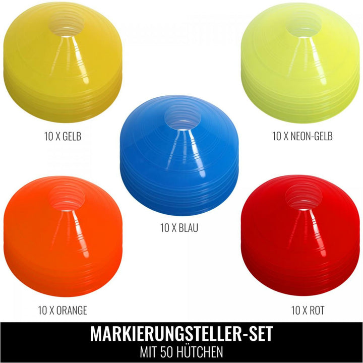 Set 50 discuri de marcare - Gorilla Sports Ro