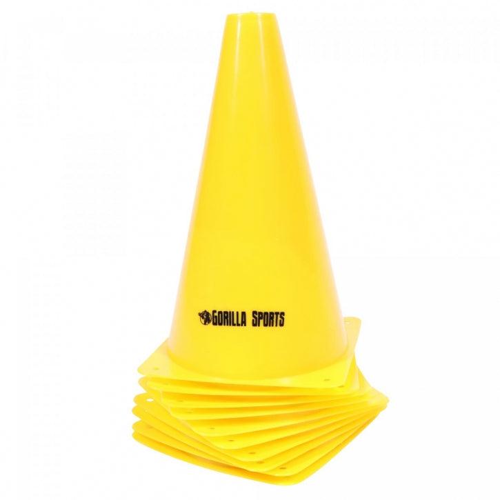 Set de 10 conuri Pylone 17 cm - 30 cm