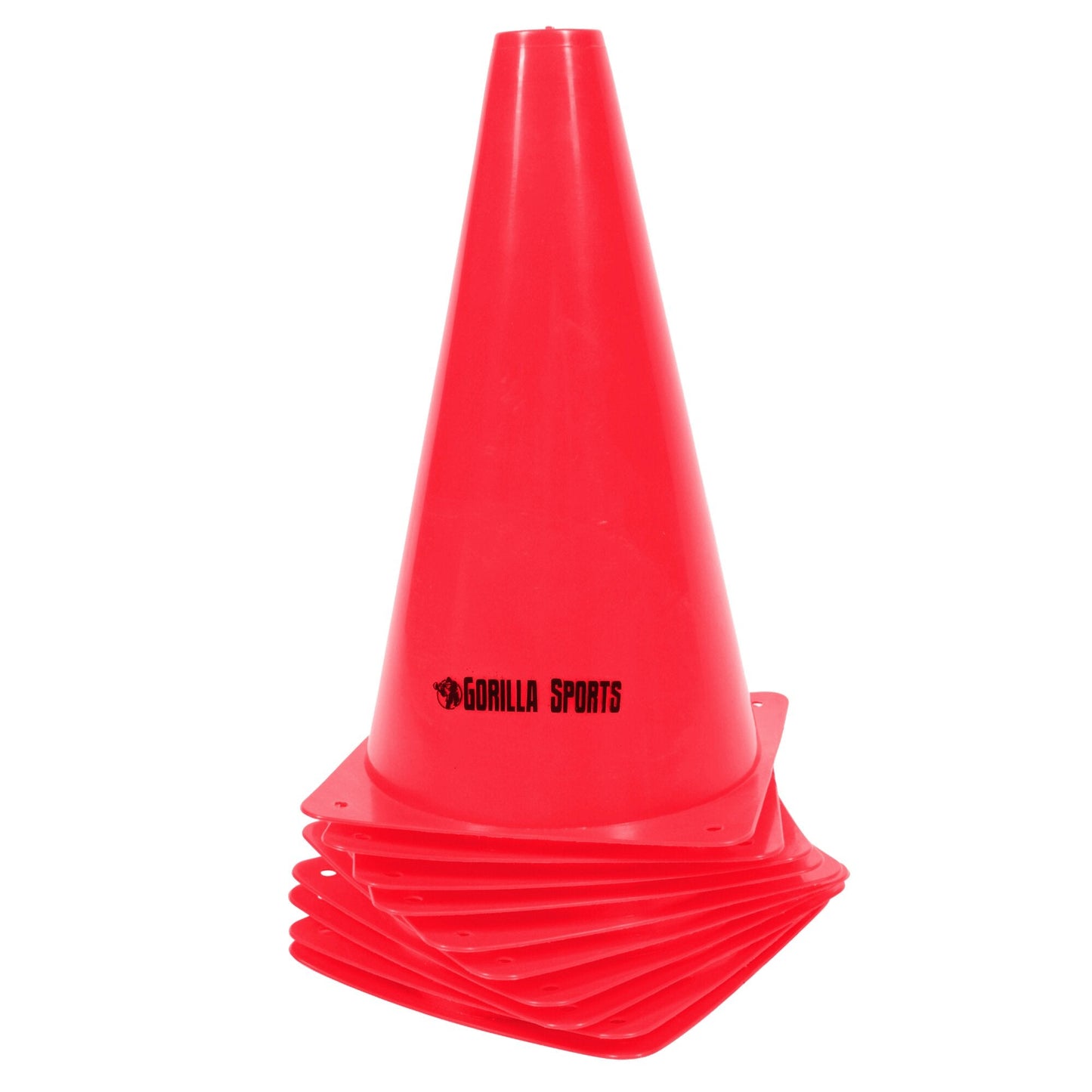 Set de 10 conuri Pylone 17 cm - 30 cm