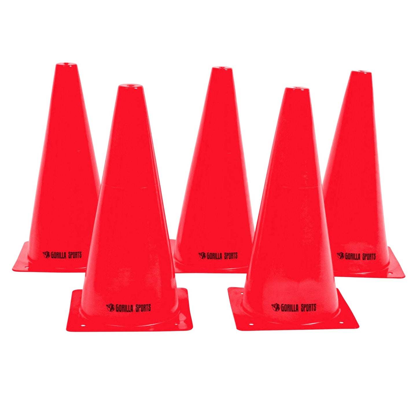 Set de 10 conuri Pylone 17 cm - 30 cm
