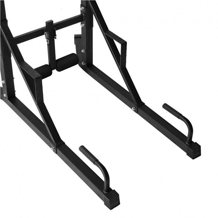 Power Tower Dip Station cu bară de tracțiuni și aparat pentru abdomene
