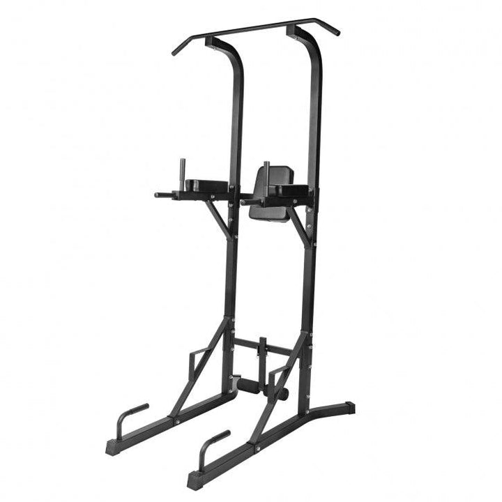 Power Tower Dip Station cu bară de tracțiuni și aparat pentru abdomene