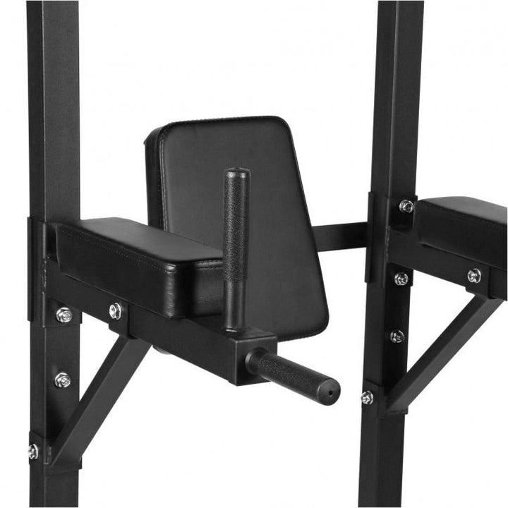 Power Tower Dip Station cu bară de tracțiuni și aparat pentru abdomene
