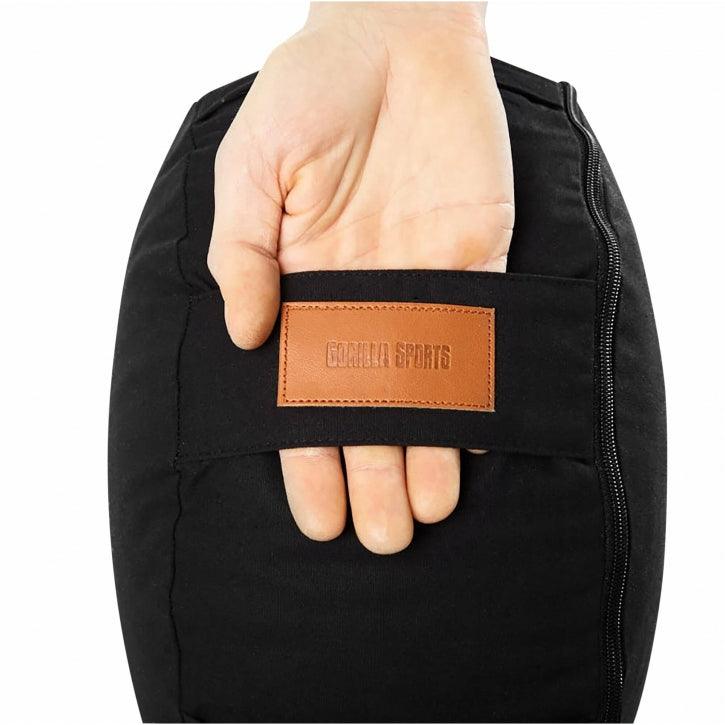 Pernă de meditație rotundă, cu diametrul de 30 cm și înălțimea de 18 cm