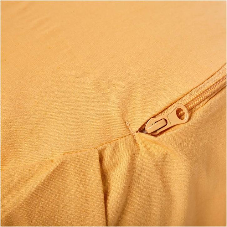 Pernă de meditație rotundă, cu diametrul de 30 cm și înălțimea de 18 cm