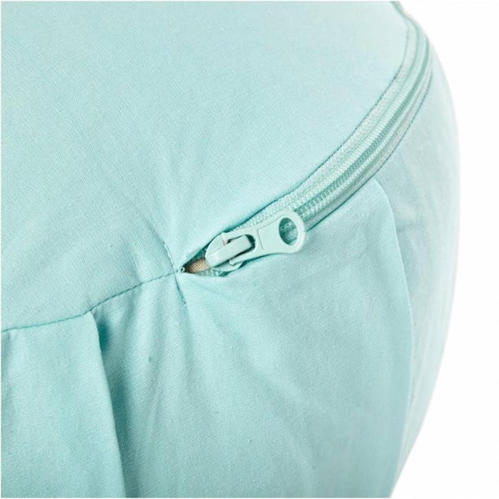 Pernă de meditație rotundă, cu diametrul de 30 cm și înălțimea de 18 cm