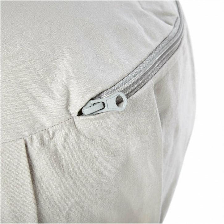 Pernă de meditație rotundă, cu diametrul de 30 cm și înălțimea de 18 cm