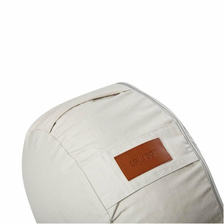 Pernă de meditație rotundă, cu diametrul de 30 cm și înălțimea de 18 cm