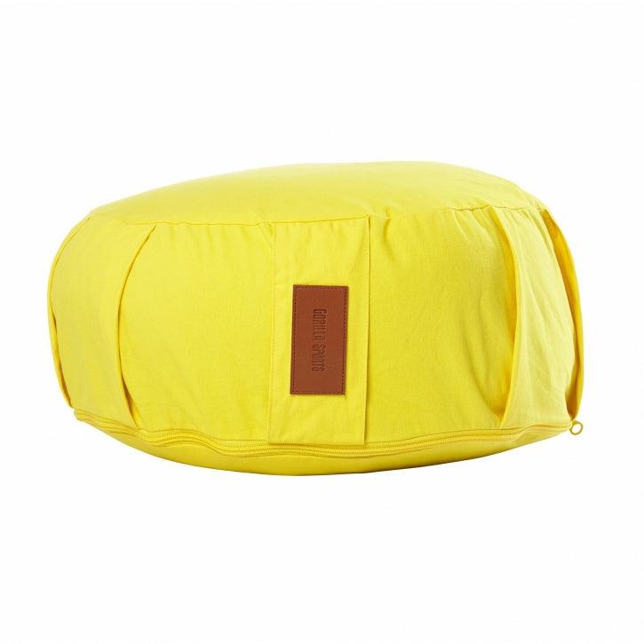Pernă de meditație rotundă, cu diametrul de 30 cm și înălțimea de 18 cm