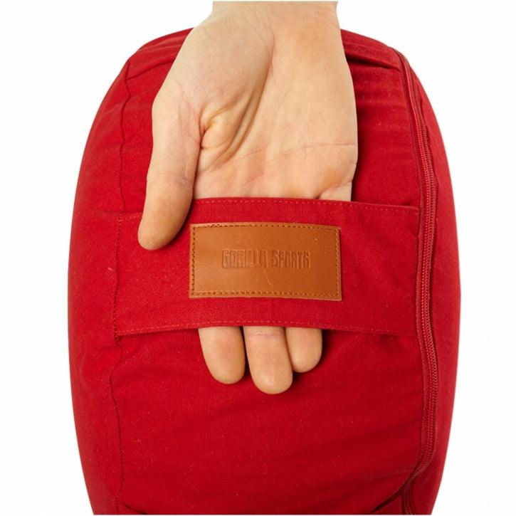 Pernă de meditație rotundă, cu diametrul de 30 cm și înălțimea de 18 cm