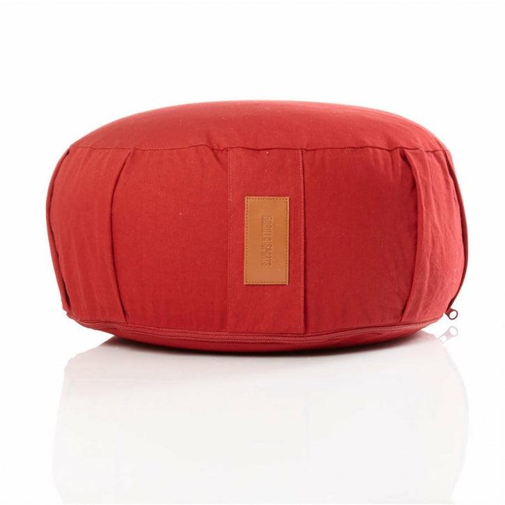 Pernă de meditație rotundă, cu diametrul de 30 cm și înălțimea de 18 cm