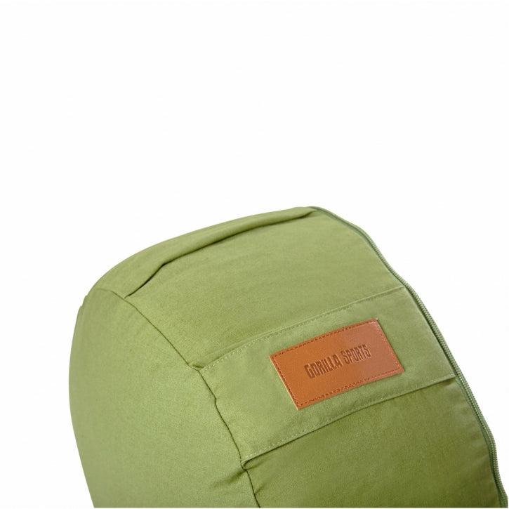 Pernă de meditație rotundă, cu diametrul de 30 cm și înălțimea de 18 cm