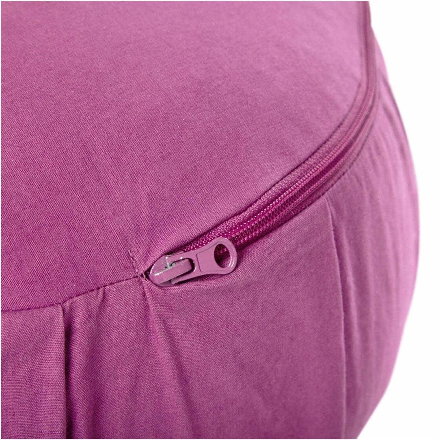 Pernă de meditație rotundă, cu diametrul de 30 cm și înălțimea de 18 cm
