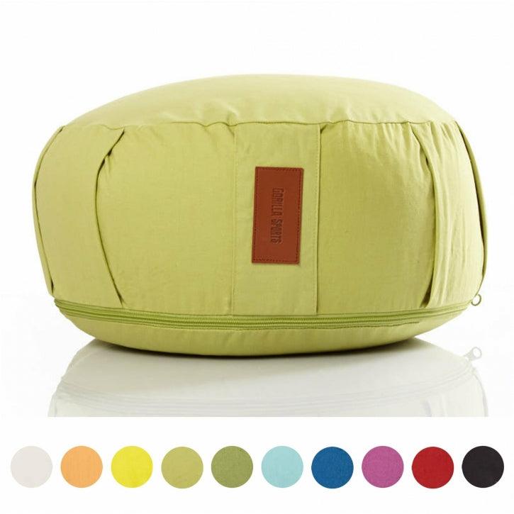 Pernă de meditație rotundă, cu diametrul de 30 cm și înălțimea de 18 cm