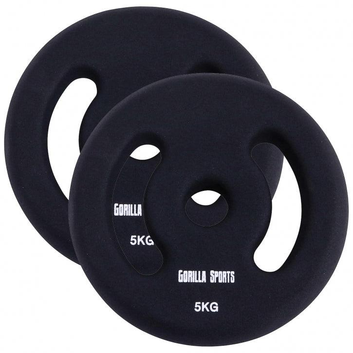 Set de discuri de haltere din neopren 2 - 10 kg