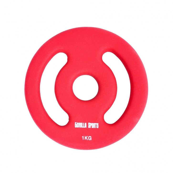 Set de discuri de haltere din neopren 2 - 10 kg
