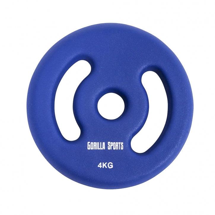 Set de discuri de haltere din neopren 2 - 10 kg