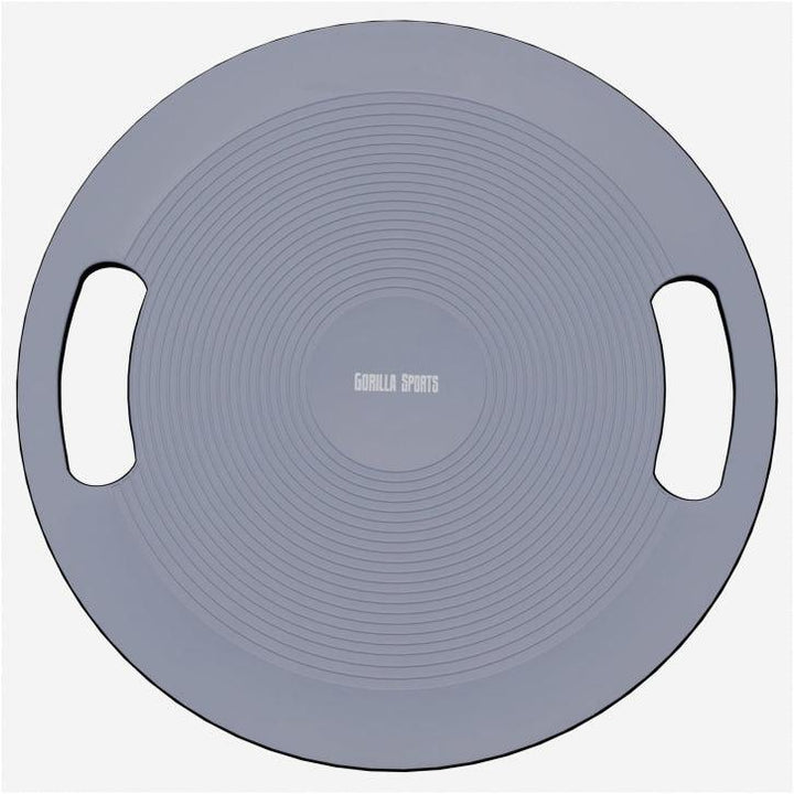 Placa de echilibru cu mânere, negre/gri închis - Gorilla Sports Ro