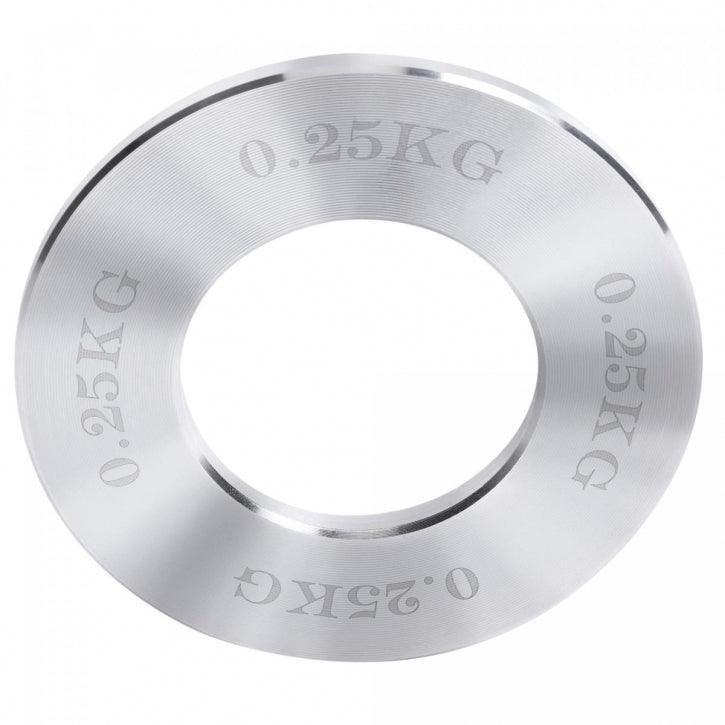 Set de discuri de haltere cromate Olympia 5 kg, inclusiv geantă de transport