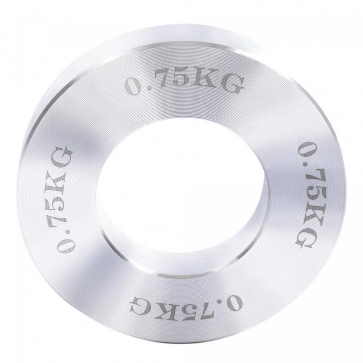 Set de discuri de haltere cromate Olympia 5 kg, inclusiv geantă de transport